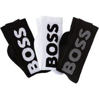 BOSS Socken 3P QS Rib Logo CC mit Logo