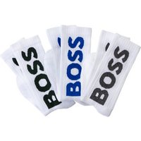 BOSS Socken 3P QS Rib Logo CC mit Logo