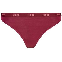 BOSS String THONG CI mit BOSS Logoschriftzug auf dem Bund