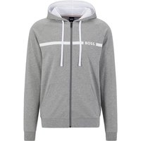 BOSS Sweatjacke Authentic Jacket H mit modischen Blockstreifen