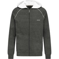 BOSS Sweatjacke Mix&Match Jacket H mit BOSS-Logo auf der Brust