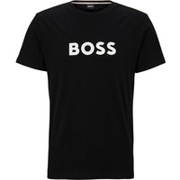 BOSS T-Shirt T-Shirt RN mit großem Markenprint auf der Brust