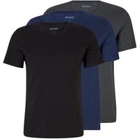 BOSS T-Shirt T-Shirt Rundhals (3er-Pack) mit dezentem BOSS Logo-Print