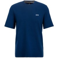 BOSS T-Shirt Waffle T-Shirt 10242355 01 mit Waffelmuster