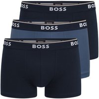 BOSS Trunk Cotton Stretch (3-St) mit umlaufend eingewebtem Markenschriftzug