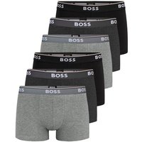 BOSS Trunk Cotton Stretch (6-St) mit umlaufend eingewebtem Markenschriftzug