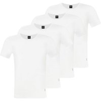 BOSS Unterziehshirt Modern T-Shirt (4-St) mit Rundhalsausschnitt