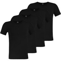 BOSS Unterziehshirt Modern T-Shirt (4-St) mit Rundhalsausschnitt