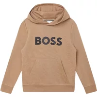 Basic Kapuzenpullover mit Frontdruck Hugo Boss