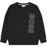 Baumwoll-Crewneck-Sweatshirt Hergestellt in Indien Boss