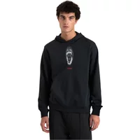 Baumwoll-Hoodie mit elastischem Bund Hugo Boss