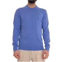 Baumwolle Kaschmir Logo Pullover