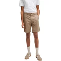 Beige Baumwollmischung Shorts mit Taschen Hugo Boss