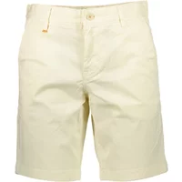 Beige Bermuda Shorts Slim Fit Cotton Hugo Boss