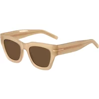 Beige/Braune Sonnenbrille Hugo Boss