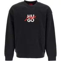 Bestickter Logo Crewneck Sweatshirt Hugo Boss