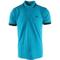 Blau Baumwoll-Poloshirt für Herren Hugo Boss