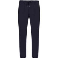 Blaue Chino Hose Wolle Elastischer Bund Hugo Boss