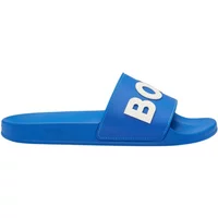 Blaue Slider Sandalen Kirk Modell Hugo Boss