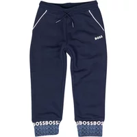 Blaue Sweatpants Regular Fit Logo-Print Hugo Boss