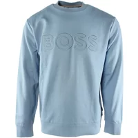 Blauer Baumwoll Herren Pullover Hugo Boss