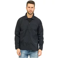 Blauer Leichter Lovel-Zip Mantel Hugo Boss