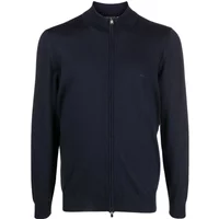 Blauer Woll-Cardigan Boss