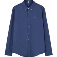 Blaues Button-Down Hemd Boss