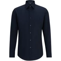 Blaues Slim Fit Hemd Hugo Boss