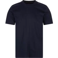 Blaues T-Shirt mit Merzerischem Finish Hugo Boss