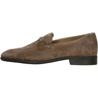 Braune Wildleder Loafers Klassischer Stil Hugo Boss