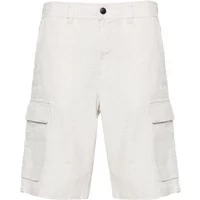 Cargoshorts aus gemischtem Leinenstoff Hugo Boss