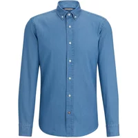 Casual Button Down Blue Jeans Hemd Boss