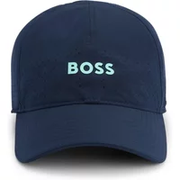 Dunkelblaue Aktive Logokappe Hugo Boss