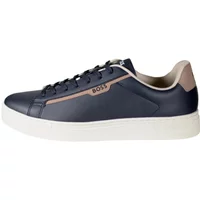 Dunkelblaue Rhys Tenn Sneakers Hugo Boss