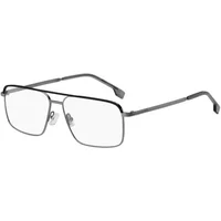 Dunkle Ruthenium Schwarze Brille Hugo Boss