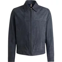 Elegant Suede Jacket Hugo Boss