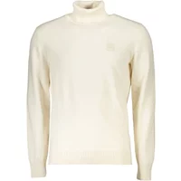 Eleganter Baumwoll-Kaschmir Rollkragenpullover Hugo Boss