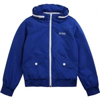 Elektrisch Blaue Junior Regenjacke Boss