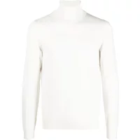 Enganliegender Wollrollkragenpullover Hugo Boss