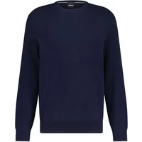 Feinstrick Pullover Regular-Fit Rundhalsausschnitt Hugo Boss