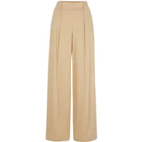 Flowing Twill Wide Leg Pants Hugo Boss