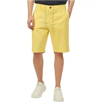 Gelbe Chino Shorts Tapered Fit Hugo Boss