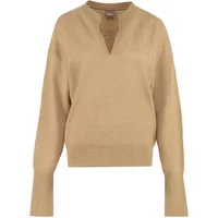 Gerippter Alpaka-Mix Pullover Hugo Boss