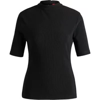 Geripptes Jersey-Top mit Knopf-Details Hugo Boss