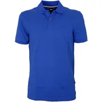 Gesticktes Logo Baumwoll-Poloshirt Hugo Boss