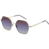 Gold Kupfer Rahmen Burgund Sonnenbrille Boss