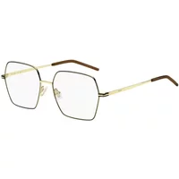 Gold Schwarz Stilvolle Brille Hugo Boss