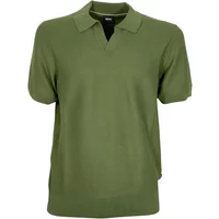 Grüner Baumwoll-Polo-Stil Pullover Hugo Boss