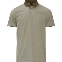 Grünes Microlines Slim Fit Polo Hugo Boss